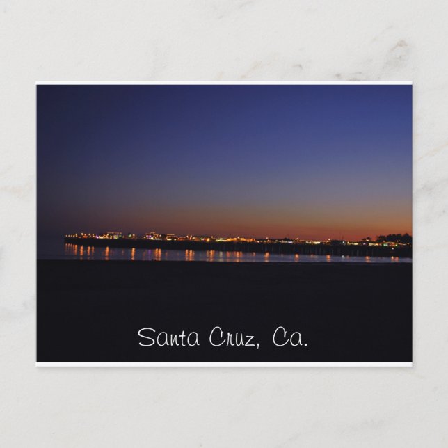 Santa Cruz postacrd Postcard (Front)