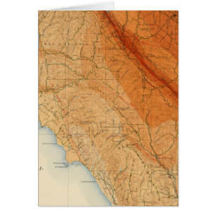 Santa Cruz quadrangle showing intensity, faults