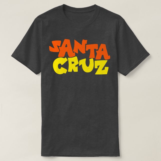 Santa Cruz Retro Funk Skateboards Gift Skater T-Shirt (Design Front)