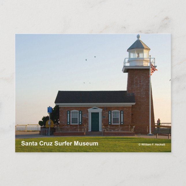 Santa Cruz Surfer Museum California Products Postcard (Front)