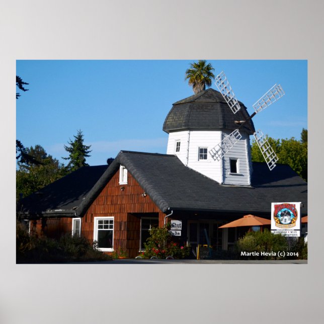 Santa Cruz Windmill Poster (Front)