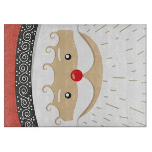 Santa Cutting Board