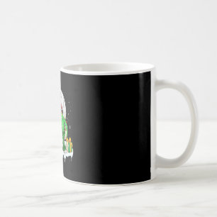 Santa Dachshund Riding T-rex Christmas Owner Kids Coffee Mug