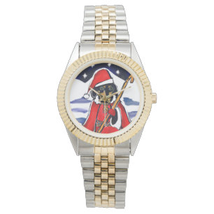 SANTA DACHSHUND WATCH