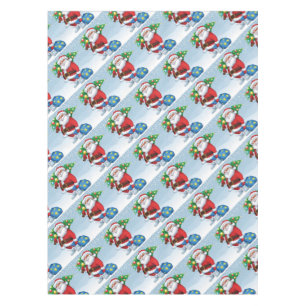 Santa Delivering Christmas Pattern Tablecloth