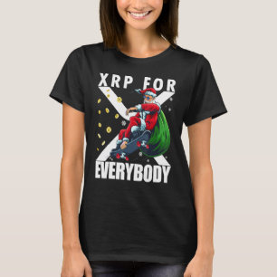 Santa Distributing Xrp For Everybody Xrp For Chris T-Shirt
