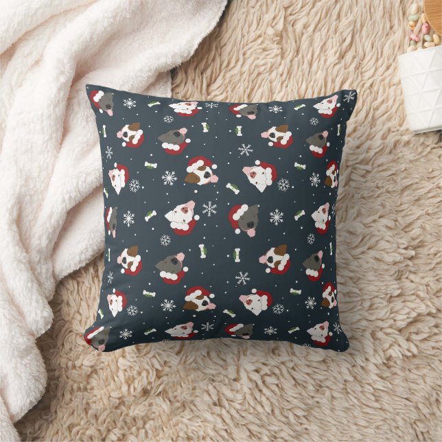Santa Dogs Cushion (Blanket)