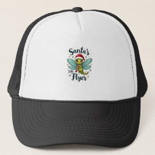 Santa Dragonfly Trucker Hat
