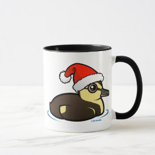 Santa Duckling Mug