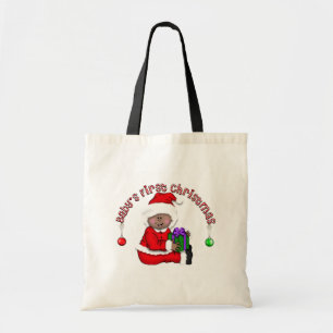Santa Elf Baby T-shirts and Gifts Tote Bag