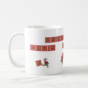 Santa Elves Typo coffee mug