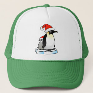 Santa Emperor Penguin Trucker Hat