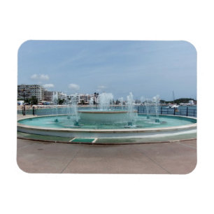 Santa Eulalia Fountain Magnet