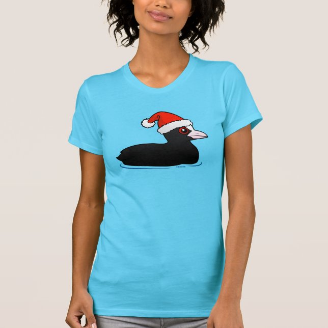 Santa Eurasian Coot T-Shirt (Front)