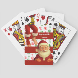 Santa Face Deck | North Pole Spirits Christmas Playing Cards