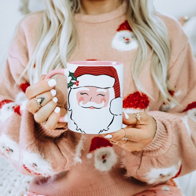 Santa Face | Ho, Ho, Ho  Mug (Creator Uploaded)