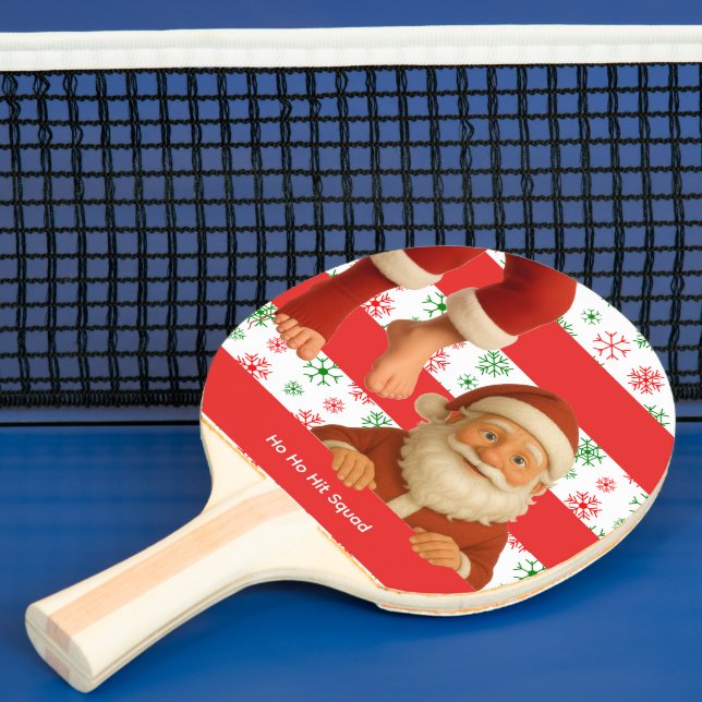 Santa Face | North Pole Spirits Christmas Paddle (Insitu)