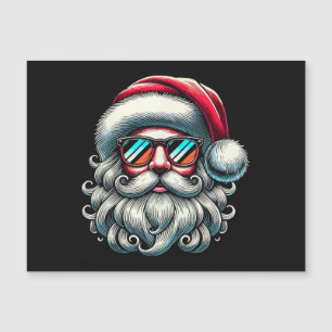Santa Face Retro Sunglasses Christmas