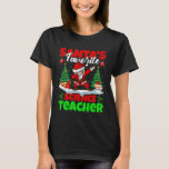 Santa Favorite Science Teacher Christmas Funny Dab T-Shirt<br><div class="desc">Santa Favorite Science Teacher Christmas Funny Dabbing Santa</div>