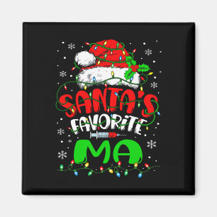 Santa Favourite Medical Istant Christmas Ma Magnet