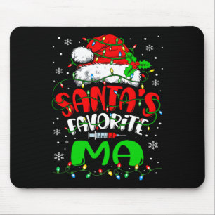 Santa Favourite Medical Istant Christmas Ma  Mouse Pad