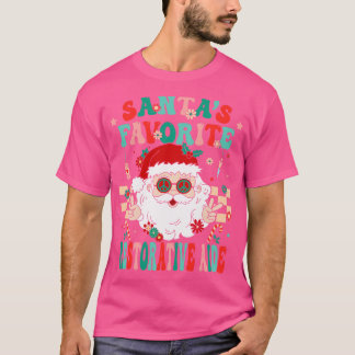 Santa Favourite Restorative Aide Retro Nurse Chris T-Shirt