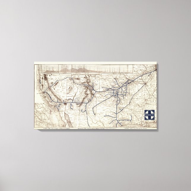 Santa Fe Canvas Print (Front)