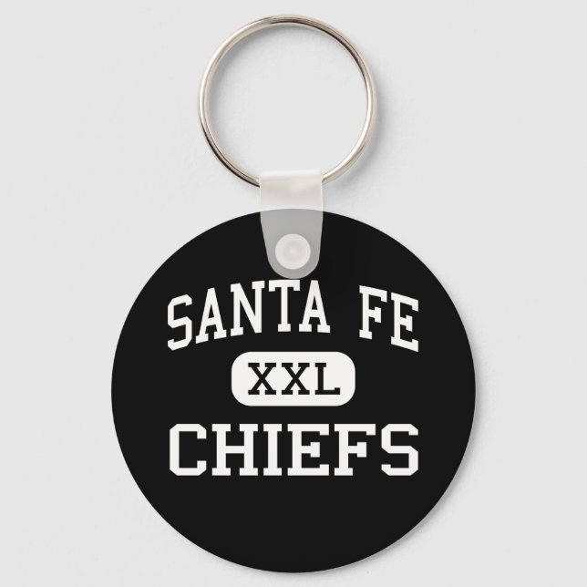 Santa Fe - Chiefs - High - Santa Fe Springs Key Ring (Front)