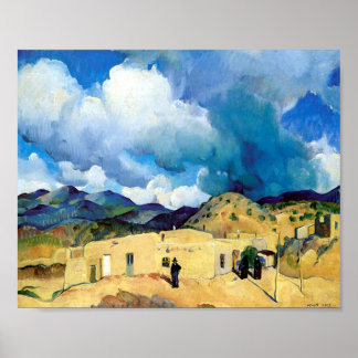 Santa Fe Hills Poster