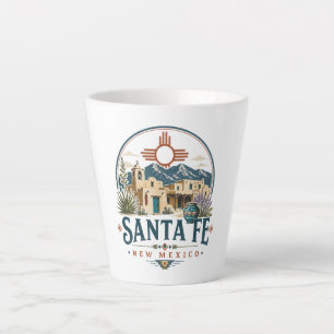 Santa Fe New Mexico Adobe Architecture Southwest Latte Mug