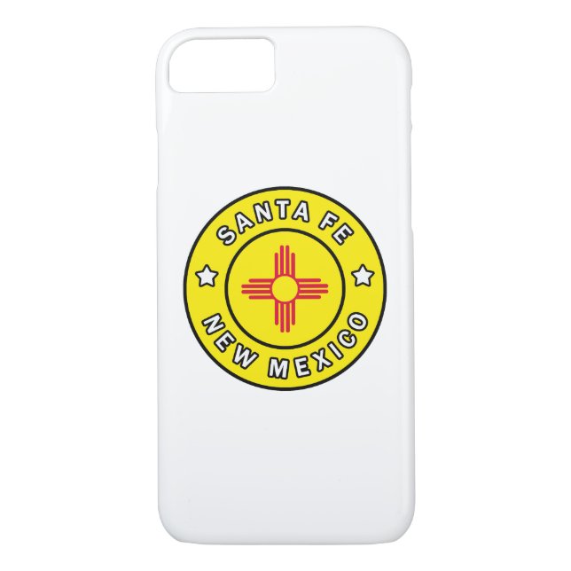 Santa Fe New Mexico Case-Mate iPhone Case (Back)