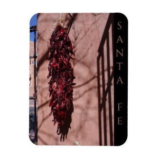 Santa Fe New Mexico Chilli Ristras Scenic Magnet