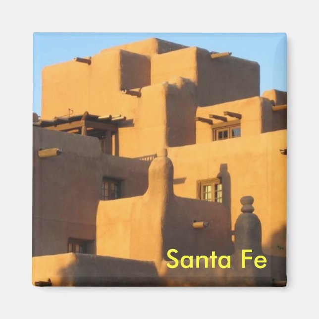 Santa Fe New Mexico magnet (Front)