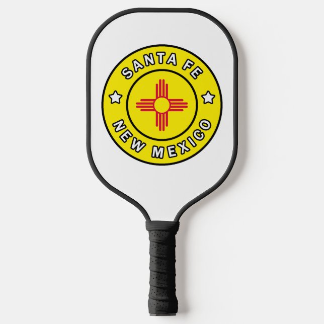 Santa Fe New Mexico Pickleball Paddle (Front)