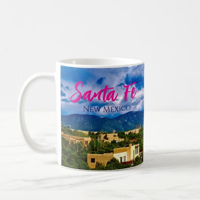 Santa Fe New Mexico Scenic Coffee Mug (Left)