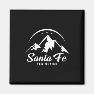 Santa Fe New Mexico Ski Resort Skiing Snowboarding Magnet