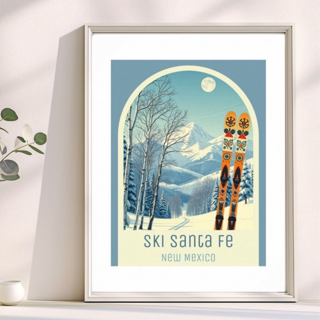 Santa Fe New Mexico ski resort wall art (Creator Uploaded)