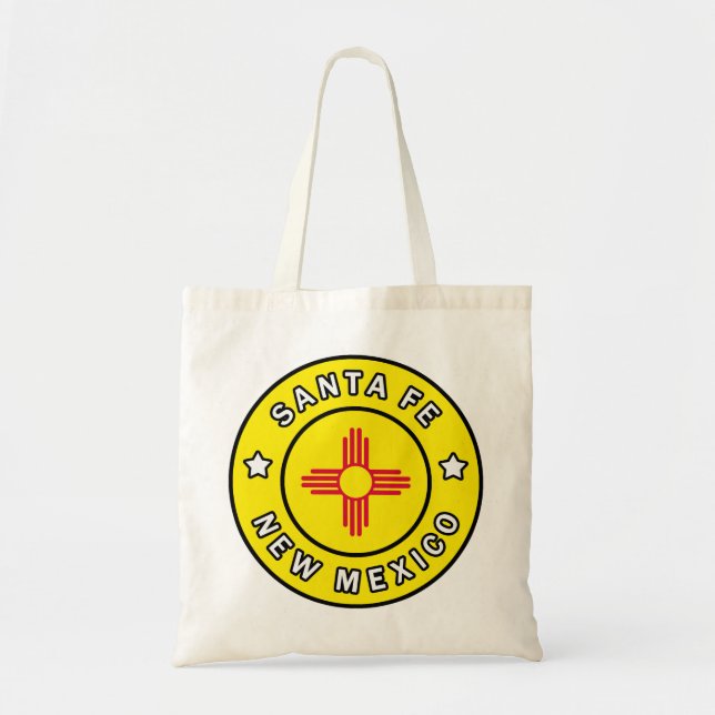 Santa Fe New Mexico Tote Bag (Front)