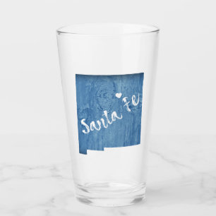 Santa Fe New Mexico Wood Grain Glass