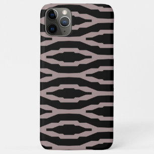 Santa Fe Pink & Black Geometric Modern Pattern Case-Mate iPhone Case