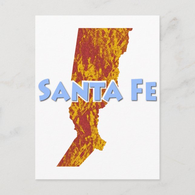 Santa Fe Postcard (Front)