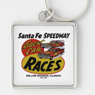 Santa Fe Speedway, Willow Springs, IL 1953-1995 Key Ring