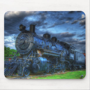 Santa Fe Train Depot Mouse Pad