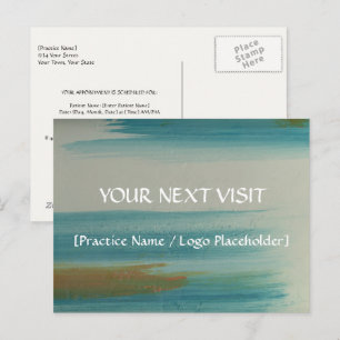 Santa Fe Turquoise Dental Appointment Postcard