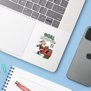 Santa Football Goal – Funny Christmas Soccer Stick