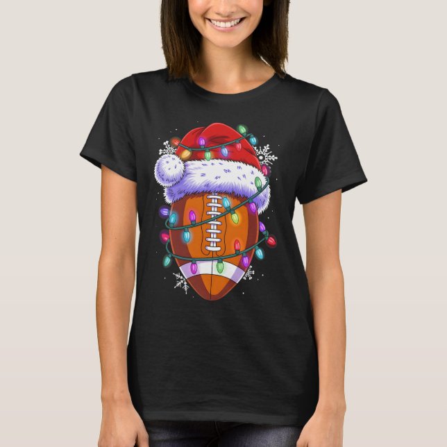 Santa Footll Rug  T-Shirt (Front)