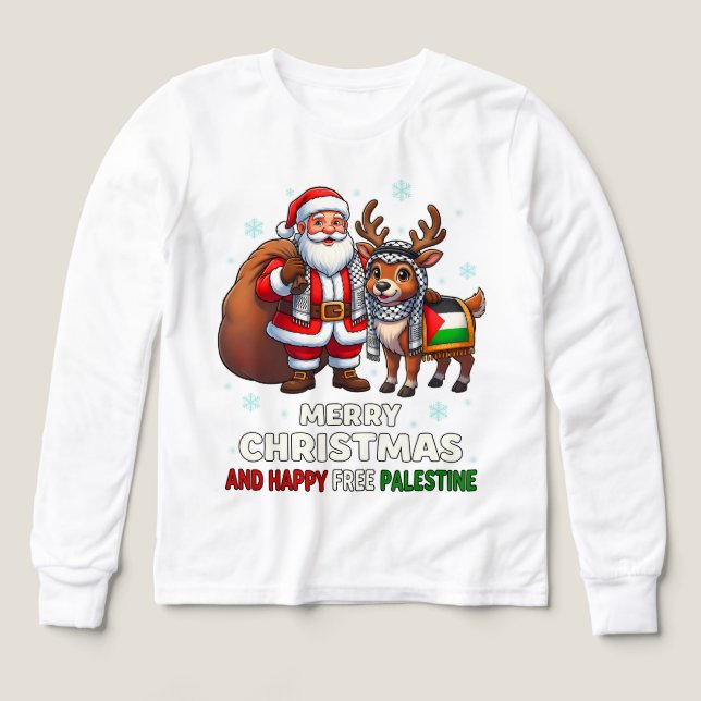 Santa for Palestine – Christmas Peace (Design Front)