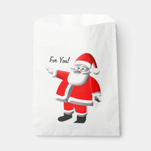 Santa "For You!" TreatbBag Favour Bags