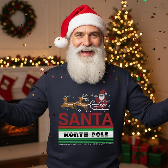 Santa From The North Pole Sweatshirt (Creator Uploaded)
