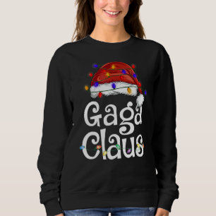 Santa Gaga Claus Christmas Matching Family Sweatshirt